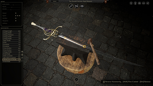 画像ギャラリー No.004のサムネイル画像 / 名刀か珍刀か。ハンマー1つで終末世界を生きる鍛冶屋シム「Bladesong」（ほぼ日 インディーPick Up！）