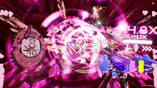 画像ギャラリー No.008のサムネイル画像 / デコった銃でULTRAKILLみたいに戦うFPS「Don't Stop, Girlypop!」（ほぼ日 インディーPick Up！）