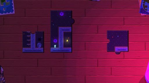 画像ギャラリー No.008のサムネイル画像 / ピースの中のキャラクターを動かして出口を目指すパズルプラットフォーマー「Piece by Piece」（ほぼ日 インディーPick Up！）