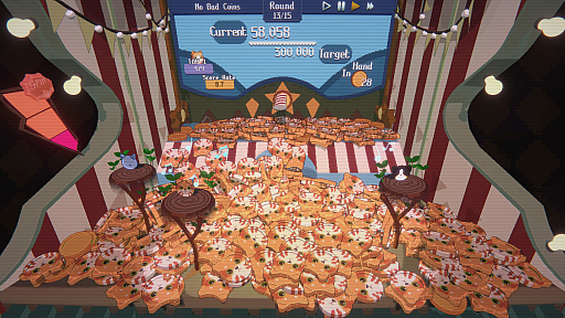 画像ギャラリー No.012のサムネイル画像 / コインも時間も飛ぶローグライクなコイン落とし「RACCOIN」(ほぼ日 インディーPick Up!)