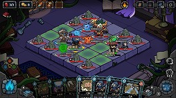 画像ギャラリー No.002のサムネイル画像 / デッキ構築型ローグライトと戦略バトルが融合したSRPG「黒夜輪廻 Re:Night」,体験版が日本語に対応。悪夢の中で戦うダークファンタジー