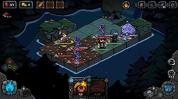 画像ギャラリー No.003のサムネイル画像 / デッキ構築型ローグライトと戦略バトルが融合したSRPG「黒夜輪廻 Re:Night」,体験版が日本語に対応。悪夢の中で戦うダークファンタジー