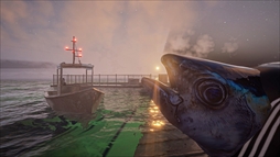 画像ギャラリー No.005のサムネイル画像 / Chilla's Artの銛漁ゲーム「UMIGARI | ウミガリ」,体験版をSteamで配信開始。霧深い海を探索しているうちに,奇妙な魚が姿を現して……