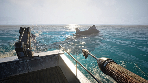 画像ギャラリー No.003のサムネイル画像 / チラズアート新作「UMIGARI | ウミガリ」，Steamで配信開始。奇妙な魚が現れる霧深い海を探索する一人称視点の銛漁ゲーム