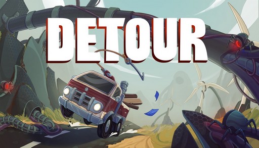 画像ギャラリー No.010のサムネイル画像 / ドライビングADVは1つのジャンルになるか!? 発表されたばかりの新作「DETOUR」について,A LA FRESCA STUDIOの開発者に話を聞いた