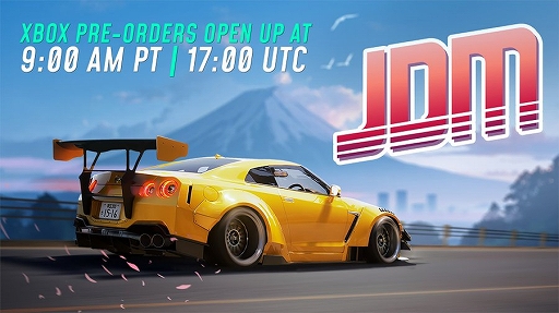 画像ギャラリー No.001のサムネイル画像 / 「JDM: Japanese Drift Master」,Xbox Series X|S版の予約受付を11月15日2:00より実施。予約特典は限定車「Akina Phantom」