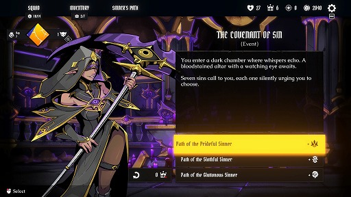 画像ギャラリー No.003のサムネイル画像 / 戦場，わずか19マス。ボードゲーム風のミニマルなSLG要素が特徴の新作ローグライト「Conquest Tactics : Realm of Sin」，Steamで発売