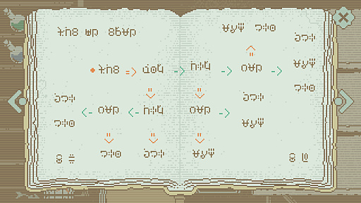 画像ギャラリー No.011のサムネイル画像 / 架空の言語を読み解いて薬を調合する言語読解パズル「トルービズの秘薬師」,11月7日にSteamでリリース