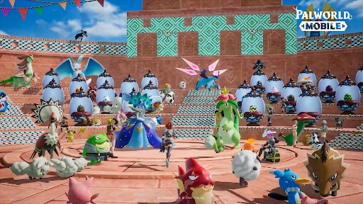 画像ギャラリー No.003のサムネイル画像 / 「パルワールドモバイル」，初のクローズドアルファテストを2025年12月に開催。参加申込を11月13日から11月26日まで受付中