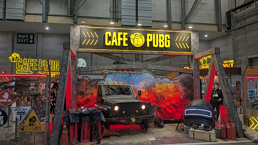 画像ギャラリー No.005のサムネイル画像 / 「パルワールドモバイル」のアトラクションや，「CAFÉ PUBG」のコラボドーナツを楽しんだ。KRAFTONブースの展示をレポート［G-STAR 2025］ 