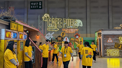 画像ギャラリー No.008のサムネイル画像 / 「パルワールドモバイル」のアトラクションや，「CAFÉ PUBG」のコラボドーナツを楽しんだ。KRAFTONブースの展示をレポート［G-STAR 2025］ 