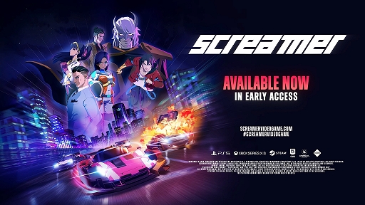 画像ギャラリー No.007のサムネイル画像 / アニメ風グラフィックスが特徴のバトルレースゲーム「Screamer」,予約購入者向けの先行アクセスを本日スタート