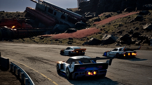 画像ギャラリー No.004のサムネイル画像 / ポリゴン・ピクチュアズ制作のアニメと融合したレースゲーム「Screamer」発売。サイバーパンクな世界で過激なレースに挑め