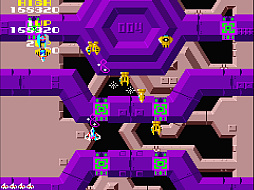 画像ギャラリー No.005のサムネイル画像 / 囚われた同族たちを救い出せ。アーケードアーカイブス版「サイオン」，10月30日に配信。1984年にセイブ開発から発売されたSTG