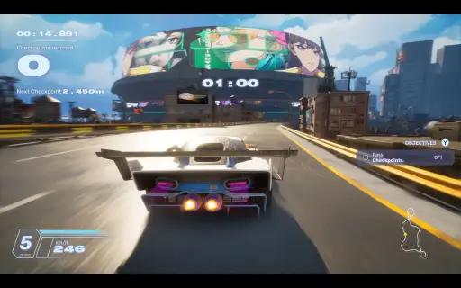 画像ギャラリー No.006のサムネイル画像 / ［プレイレポ］バトル系レースゲーム「Screamer」の最新ビルドを先行体験。個性豊かなキャラたちが潰し合う，未来の非合法レースに参戦せよ