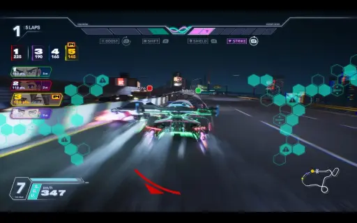 画像ギャラリー No.020のサムネイル画像 / ［プレイレポ］バトル系レースゲーム「Screamer」の最新ビルドを先行体験。個性豊かなキャラたちが潰し合う，未来の非合法レースに参戦せよ