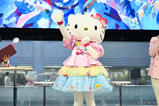 画像ギャラリー No.024のサムネイル画像 / “3大発表”と主（ロード）“ハローキティ”の登場に大興奮！　「フラガリアメモリーズ」AGF2025 噴水広場ステージレポート