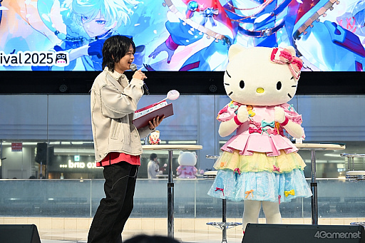 画像ギャラリー No.027のサムネイル画像 / “3大発表”と主（ロード）“ハローキティ”の登場に大興奮！　「フラガリアメモリーズ」AGF2025 噴水広場ステージレポート