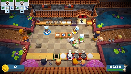 画像ギャラリー No.002のサムネイル画像 / Switch2版「Overcooked 2」配信開始。4K/60fpsに対応,おすそわけ通信とカメラプレイ機能をサポート