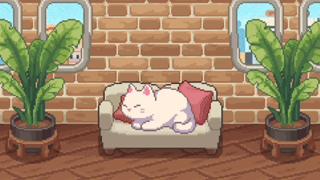 画像ギャラリー No.006のサムネイル画像 / ネコたちを電車に乗せて，まったり旅をするデスクトップ放置型ゲーム「ネコの車掌さん」，Steamストアページを公開。配信時期は2026年内