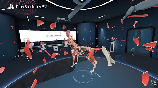 画像ギャラリー No.003のサムネイル画像 / VR解剖学アプリ「Animal Anatomy」，PS VR2とMeta Quest向けにリリース。精細に再現されたモデルで，動物の体をより深く知る