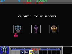 画像ギャラリー No.002のサムネイル画像 / アケアカ版「ギャラクティックウォーリアーズ」,11月13日配信。3種類の愛機を操作して,銀河系ロボット格闘技で優勝を目指せ