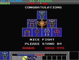 画像ギャラリー No.006のサムネイル画像 / アケアカ版「ギャラクティックウォーリアーズ」,11月13日配信。3種類の愛機を操作して,銀河系ロボット格闘技で優勝を目指せ