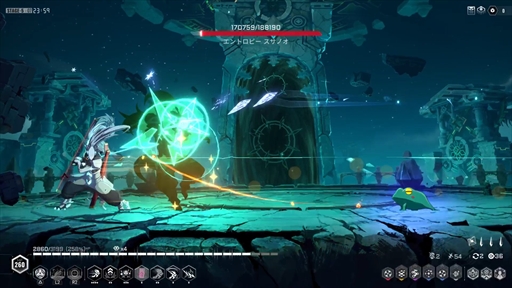 画像ギャラリー No.024のサムネイル画像 / ［プレイレポ］「BLAZBLUE ENTROPY EFFECT X」では，ローグライトアクションと新規ストーリーで新たな蒼の物語が描かれる