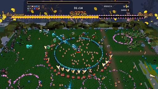 画像ギャラリー No.002のサムネイル画像 / ついにヴァンサバがVR化！　ローグライトACT「Vampire Survivors VR」，Metaプラットフォーム向けにリリース