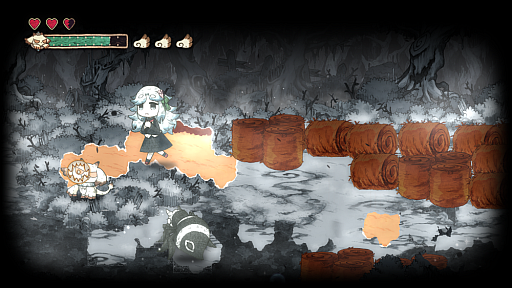 画像ギャラリー No.014のサムネイル画像 / トラウマに満ちた絵本の世界を喰らって,怪物になった少女たちを救うADV「シニガミ姫と異書館ノ怪物」,2026年4月30日に発売