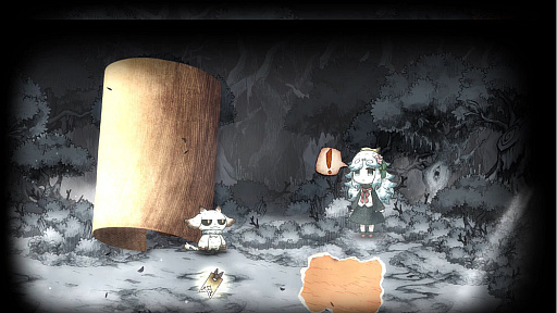 画像ギャラリー No.022のサムネイル画像 / トラウマに満ちた絵本の世界を喰らって,怪物になった少女たちを救うADV「シニガミ姫と異書館ノ怪物」,2026年4月30日に発売