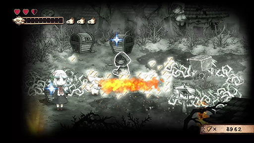 画像ギャラリー No.009のサムネイル画像 / 「シニガミ姫と異書館ノ怪物」,モノとメェルらメインキャラクターが持つ新たな能力が公開に