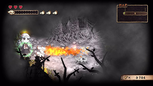 画像ギャラリー No.012のサムネイル画像 / 「シニガミ姫と異書館ノ怪物」,モノとメェルらメインキャラクターが持つ新たな能力が公開に