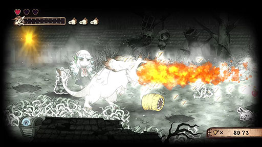 画像ギャラリー No.018のサムネイル画像 / 「シニガミ姫と異書館ノ怪物」,モノとメェルらメインキャラクターが持つ新たな能力が公開に