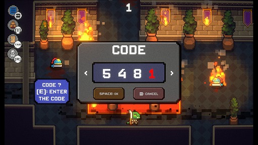 画像ギャラリー No.003のサムネイル画像 / 10ターン以内にループを抜けろ！ 画面を10回移動するまでにクリアを目指すパズルADV「Chronoquartz」，日本語を含む対応言語を実装