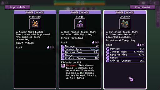 画像ギャラリー No.005のサムネイル画像 / 地形タイルを組み合わせて敵のルートをデザインできる「Repel The Rifts」,Steamタワーディフェンスフェスに出展