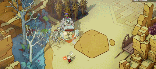 画像ギャラリー No.002のサムネイル画像 / 巨大カニ要塞に乗って砂漠を冒険！ 最大4人プレイ可能な新作アクションアドベンチャー「DuneCrawl」がSteamで本日発売