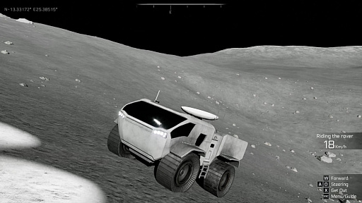 画像ギャラリー No.007のサムネイル画像 / JAXAとの共同研究の成果を利用した,リアルな月面探索ゲーム「REAL MOON」,本日無料でリリース