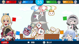 画像ギャラリー No.010のサムネイル画像 / 配信映えを狙ってギリギリを攻めよう。チキンレースを題材としたミニゲーム集「ホロ魂 〜撮れ高王グランプリ〜」，12月25日にリリース