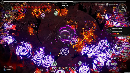 画像ギャラリー No.004のサムネイル画像 / 大量の悪魔を倒していく高速ローグライトアクション「グラインドサバイバー」,PC/PS5/Xbox向けにリリース。ヴァンサバ系の戦闘システムと,ハクスラ系の戦利品システムを融合