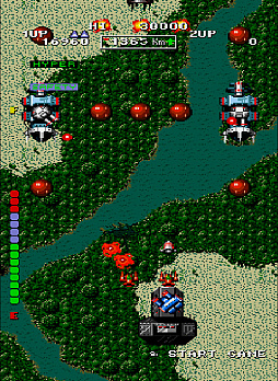 画像ギャラリー No.002のサムネイル画像 / アケアカ版「バミューダトライアングル」，12月4日配信。時代をさかのぼりながら人類の歴史を侵略する正体不明の敵に立ち向かうSTG