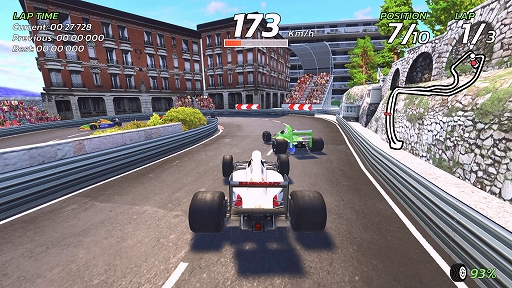 画像ギャラリー No.002のサムネイル画像 / 1990年代のアーケードゲームの興奮と最新技術を融合したレースゲーム「4PGP」，Switch2版ゲームプレイトレイラーを公開