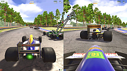 画像ギャラリー No.007のサムネイル画像 / 初心者から上級者まで楽しめるレースゲーム「4PGP」，本日発売。1990年代のアーケードレースゲームの雰囲気で，白熱のレースに挑戦しよう