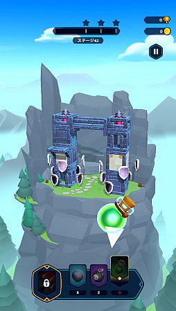 画像ギャラリー No.013のサムネイル画像 / 指1本で城塞をぶち壊す「Castle Crumble」。物理演算による破壊の美学を味わおう（今日から始めろApple Arcade #54）