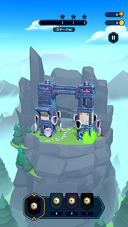 画像ギャラリー No.014のサムネイル画像 / 指1本で城塞をぶち壊す「Castle Crumble」。物理演算による破壊の美学を味わおう（今日から始めろApple Arcade #54）