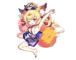 画像ギャラリー No.005のサムネイル画像 / 「あやかしランブル！」×「テクロノス」インタビュー。古今東西のだいたいの神々や英雄に囲まれるなか，あやらぶは和風で勝負！【PR】