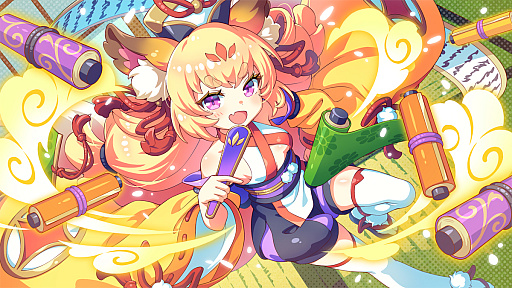 画像ギャラリー No.007のサムネイル画像 / 「あやかしランブル！」×「テクロノス」インタビュー。古今東西のだいたいの神々や英雄に囲まれるなか，あやらぶは和風で勝負！【PR】