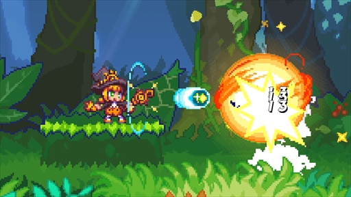 画像ギャラリー No.021のサムネイル画像 / 「ぼくらのキングダム 時食む果実といにしえの魔物」は，アクションもシム要素もハイブリッドに楽しめる。インティ・クリエイツらしさあふれる2Dドット絵も魅力だ【PR】