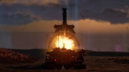 画像ギャラリー No.009のサムネイル画像 / 凶暴な戦闘マシンが暴れまわる荒野を，1両の戦車で駆け抜けろ。カスタムビークルアクション「TankRat」，PCとPS5で2026年春にリリース