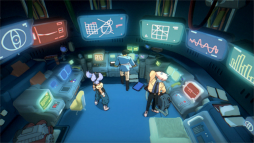 画像ギャラリー No.010のサムネイル画像 / レトロなアニメ調に描かれた世界を冒険する2人協力プレイADV「Orbitals」が発表に。Switch2向けに2026年発売